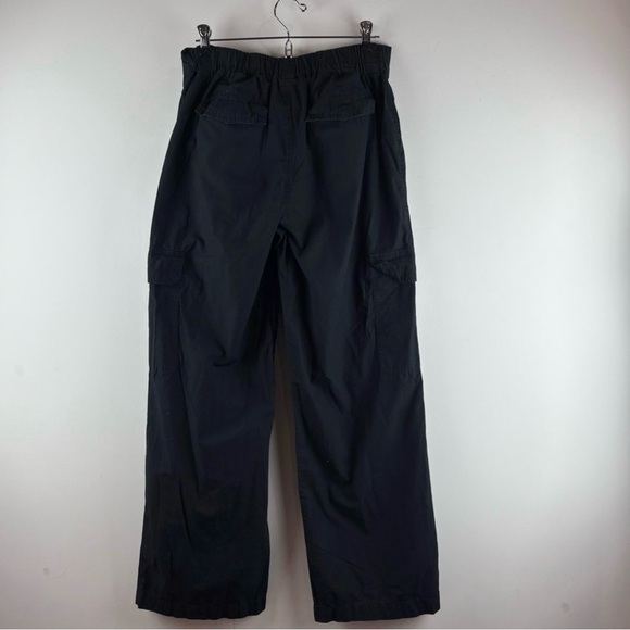 Cotton On Women’s Baggy Cargo Pants Black Size 6 Skater Grunge Goth Streetwear - Picture 7 of 10